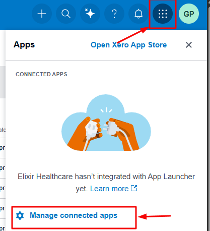Xero settings