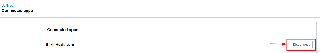 Xero disconnect